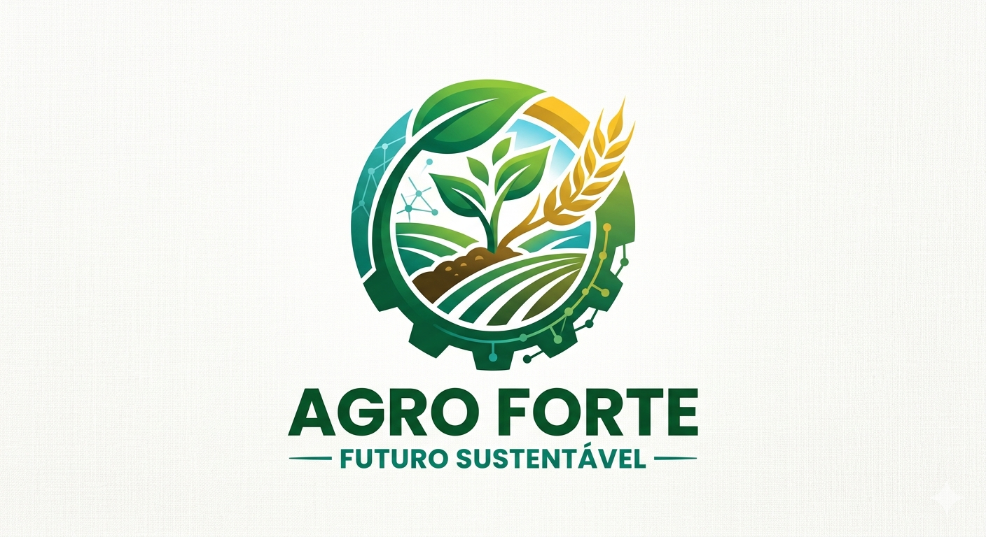 Logo Agro Forte, Futuro Sustentável